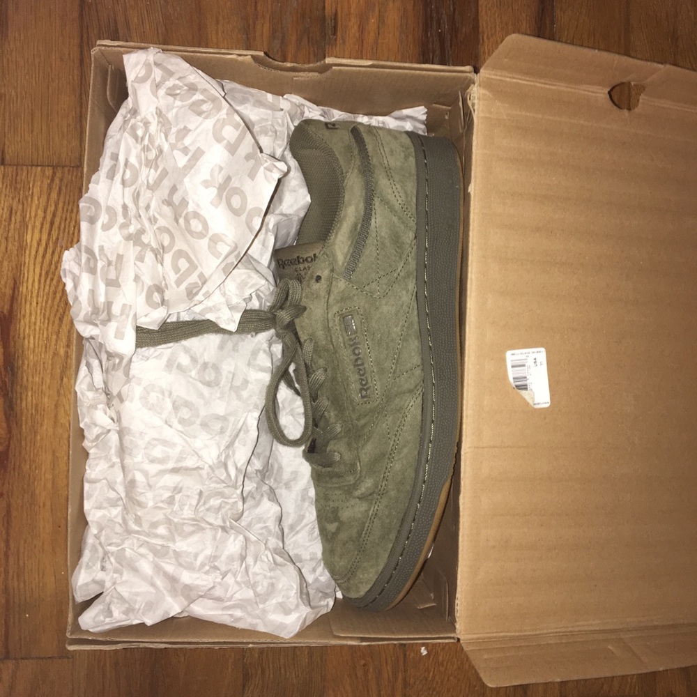 Reebok Classic/ Green Suede/ 11